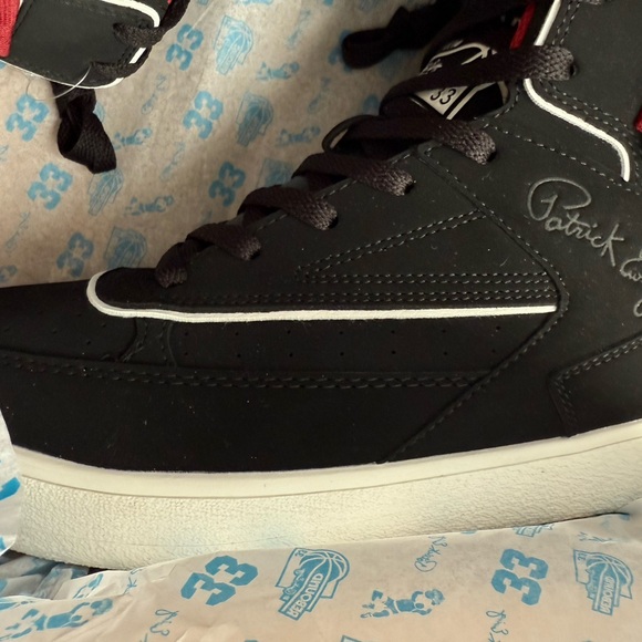 Patrick Ewing Black and Red Men's Sneakers both or 25 single - Picture 6 of 10